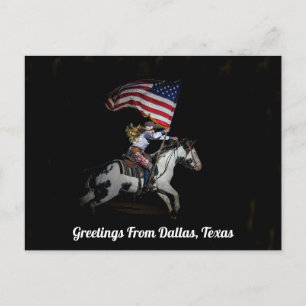 Cartão Postal Saudações De Dallas, Texas