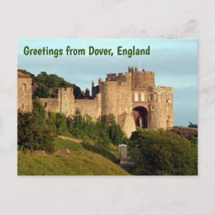 Cartão Postal Saudações de Dover, Inglaterra, 3