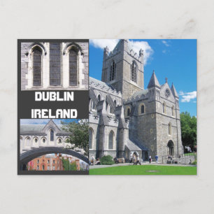 Cartão Postal Saudações de Dublin, Irlanda