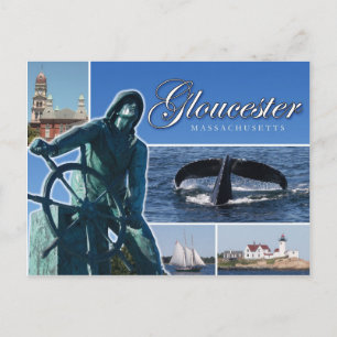 Cartão Postal Saudações de Gloucester, MÃES