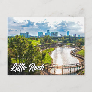 Cartão Postal Saudações de Little Rock, Arkansas, EUA