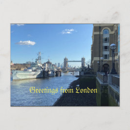 Cartão Postal Saudações De Londres