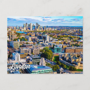 Cartão Postal Saudações de Londres, Inglaterra