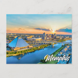 Cartão Postal Saudações De Memphis, Tennessee, EUA