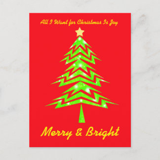 Cartão Postal Saudações de Natal