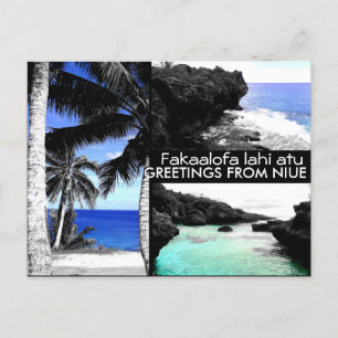 Cartão Postal Saudações de Niue - Cartão-postal