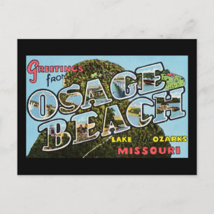 Cartão Postal Saudações de Osage Beach Missouri