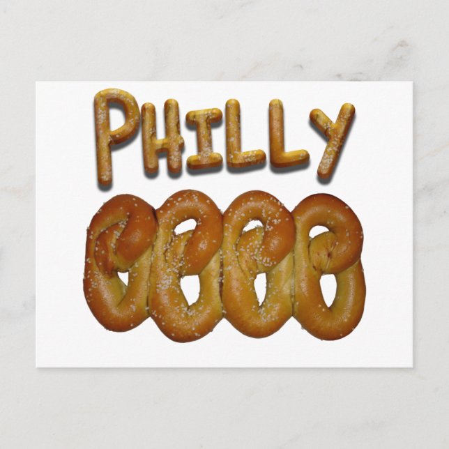 Cartão Postal Saudações de Philly (Frente)