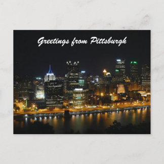 Cartão Postal Saudações de Pittsburgh