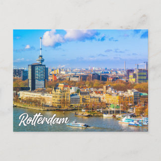 Cartão Postal Saudações De Roterdão, Países Baixos