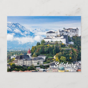 Cartão Postal Saudações De Salzburgo, Áustria