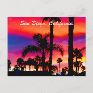 Cartão Postal Saudações de San Diego | Personalizável 