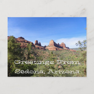 Cartão Postal Saudações De Sedona, Arizona