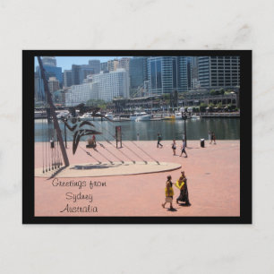 Cartão Postal Saudações de Sydney, Austrália