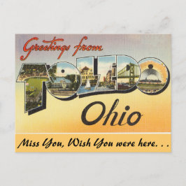 Cartão Postal Saudações de Toledo