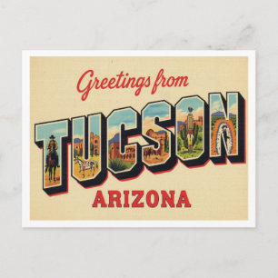 Cartão Postal Saudações de Tucson AZ