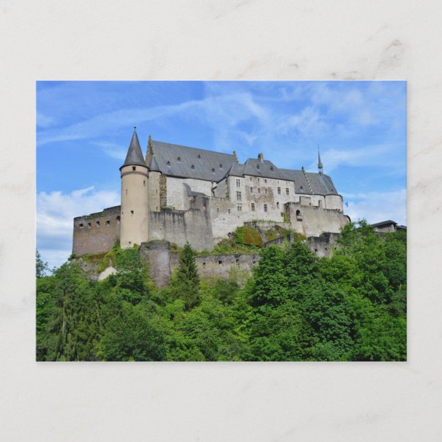 Cartão Postal Saudações do Castelo Vianden! (Frente)