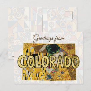 Cartão Postal Saudações do Colorado
