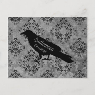 Cartão Postal Saudações do Elegen Raven