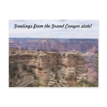 Saudações do Estado do Grande Canyon