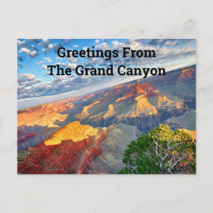Cartão Postal Saudações do Grand Canyon 