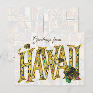 Cartão Postal Saudações do Havaí