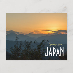 Cartão Postal Saudações do Japão Mt. Fuji