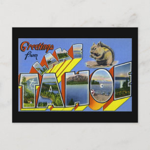 Cartão Postal Saudações do lago Tahoe