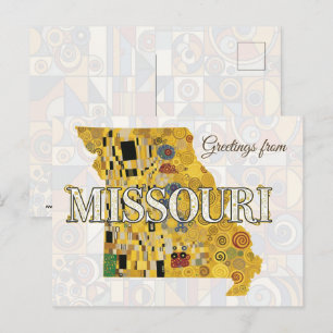 Cartão Postal Saudações do Missouri