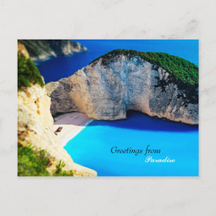 Cartão Postal Saudações do Paraíso