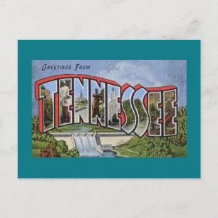 Cartão Postal Saudações Do Tennessee