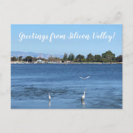Cartão Postal Saudações do Vale do Silício!