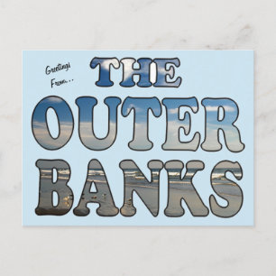 Cartão Postal Saudações Dos Bancos Externos