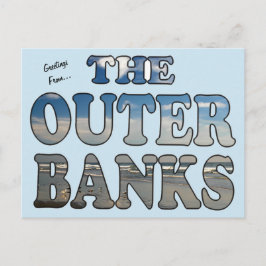 Cartão Postal Saudações Dos Bancos Externos