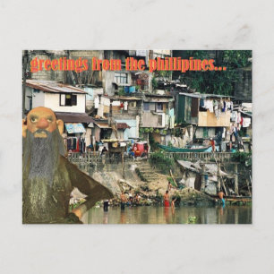 Cartão Postal saudações dos filipinos