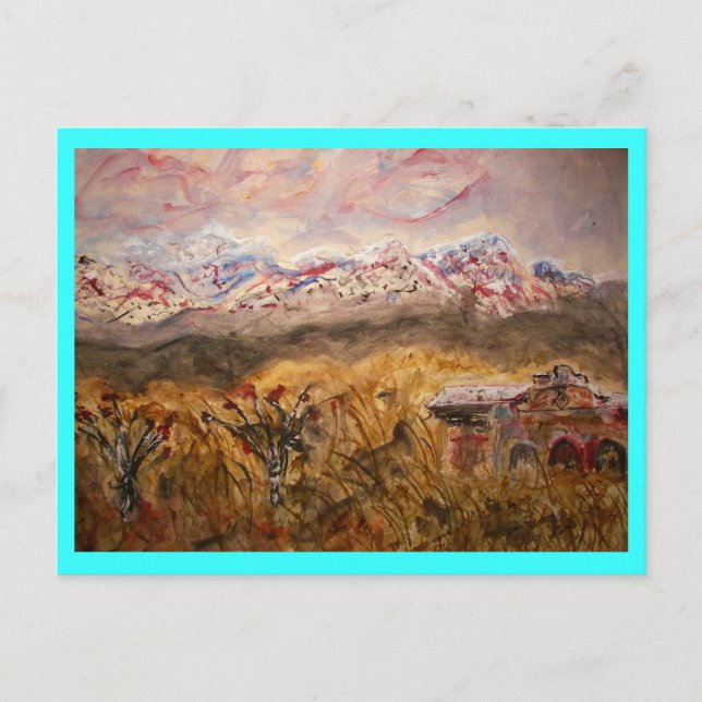 Cartão Postal saudações dos Papais noeis Fe (Frente)