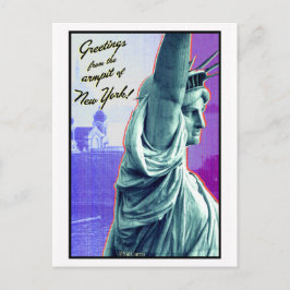 Cartão Postal Saudações NYC
