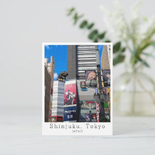 Cartão Postal Saudações personalizadas de TOKYO Shinjuku, Japão