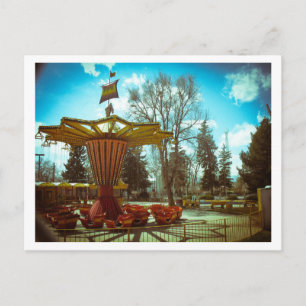 Cartão Postal Saudade de Parque de Diversões