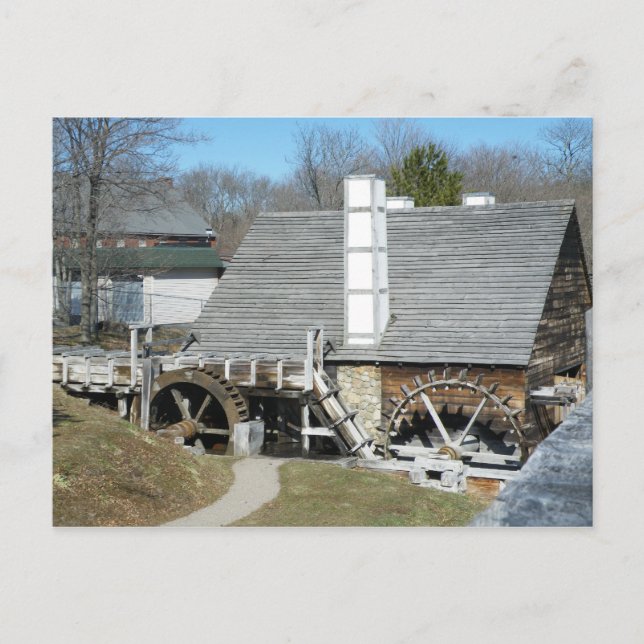 Cartão Postal Saugus Ironworks (Frente)