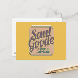Cartão Postal Saul Goode Zen Advisor Dourado BG