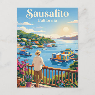 Cartão Postal Sausalito EUA