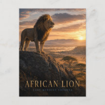 Savana de Leões Africanos ANIMAIS