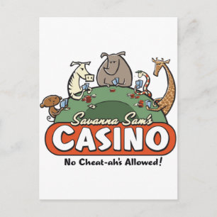 Cartão Postal Savanna Casino