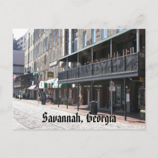 Cartão Postal Savannah, Geórgia