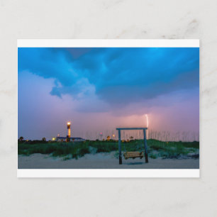 Cartão Postal savannah georgia ocean da ilha tybee