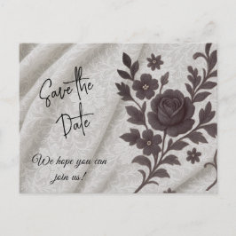 Cartão Postal Save the Date Postcard