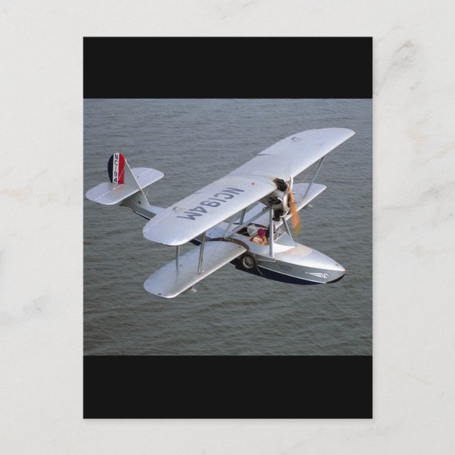 Cartão Postal Savoia, Marchetti S-56, 1930_Classic Aviation (Frente)