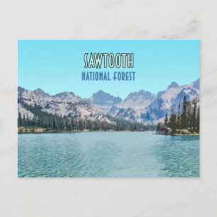 Cartão Postal Sawtooth National Forest Idaho