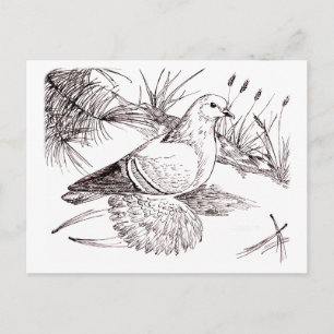 Cartão Postal Saxon Field Pigeon